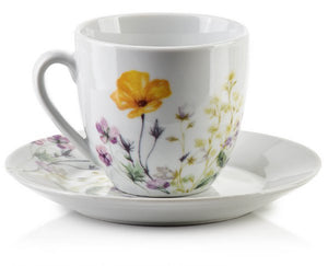 
                  
                    Teetasse und Untertassse, Tee Service, TeeWiese
                  
                