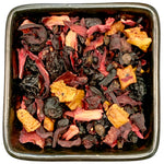 TeeWiese Hausmischung

Aromatisierter Früchtetee mit Rumtopf-Geschmack.

Ein kräftiger Früchtetee der dunkelrot in der Tasse steht und einen schönen Rumtopf-Geschmack hat.&nbsp;Wer mag, kann ihn mit einem Schuss Rotwein und oder Rum genießen. Aber auch im Sommer (dann aber ohne Rum)&nbsp;schmeckt er kalt auch sehr lecker.